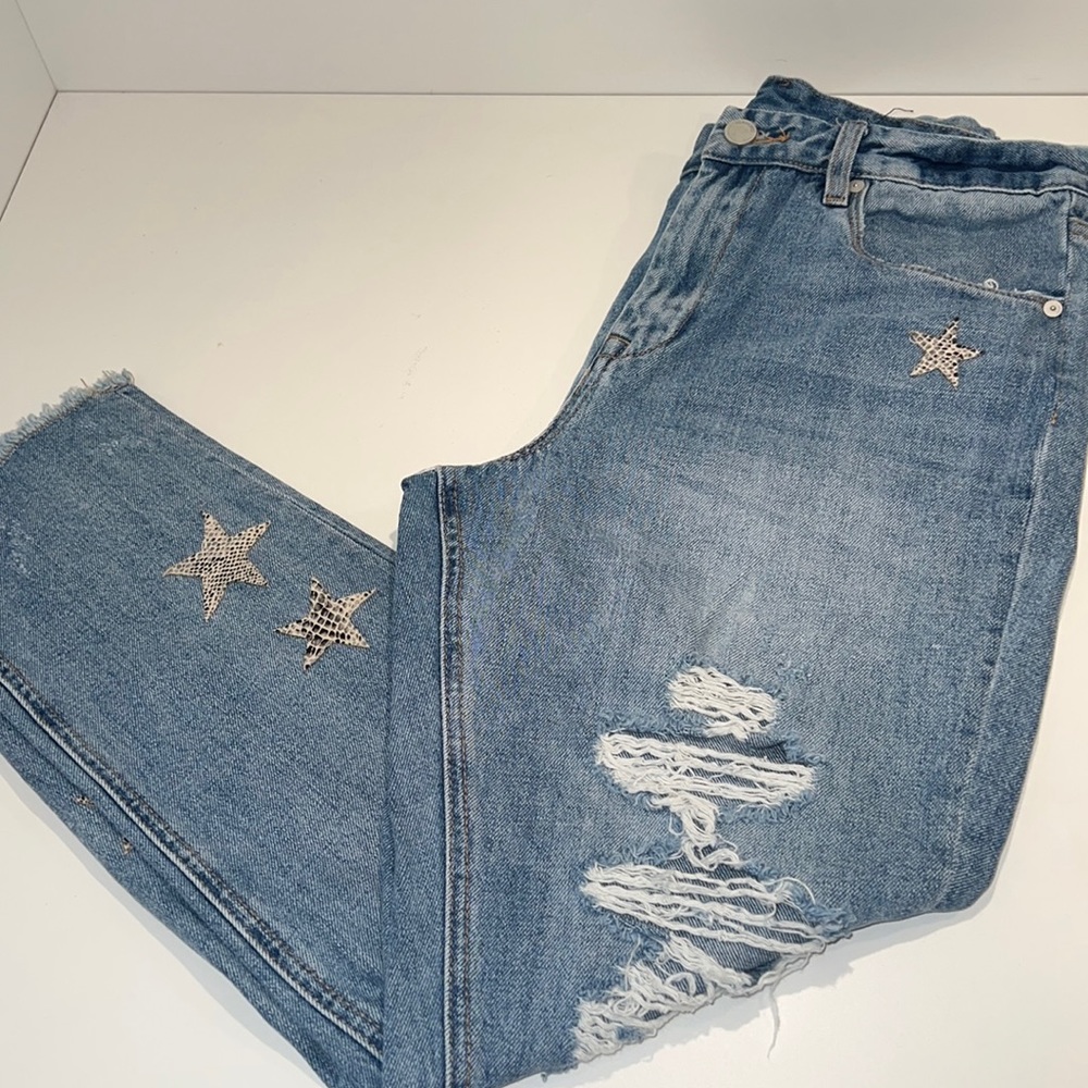 Blank NYC the Ludlow crop girlfriend jeans